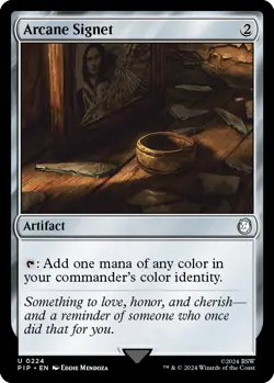Arcane Signet PIP 224 MTG Universes Beyond: Fallout Uncommon EN NM - Image 1