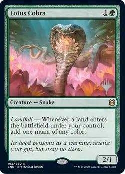 Lotus Cobra Promo Pack: Zendikar Rising Normal NM - Image 1