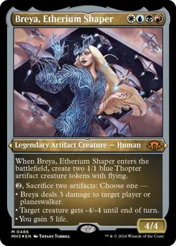 Breya, Etherium Shaper (Foil Etched) - Foil NM MTG Modern Horizons 3 - Image 1