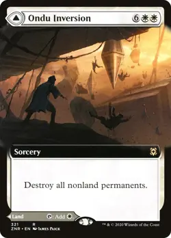 Ondu Inversion (Extended Art) - 321 - NM - Zendikar Rising - Image 1