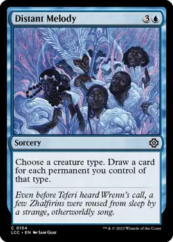 Distant Melody LCC 154 MTG Commander: The Lost Caverns of Ixalan Common EN NM - Image 1