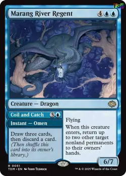 Foil Marang River Regent - 51 - NM - Tarkir: Dragonstorm - Image 1