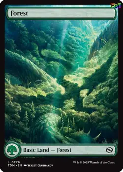 Foil Forest (0276) - 276 - NM - Tarkir: Dragonstorm - Image 1