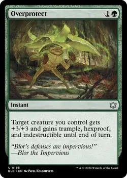 Overprotect BLB 185 MTG Bloomburrow Uncommon Normal EN NM - Image 1
