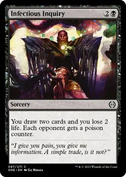 Infectious Inquiry - 97 - NM - Phyrexia: All Will Be One - Image 1