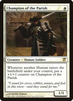 Champion of the Parish - Normal LP MTG Innistrad - Image 1