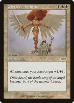 Glorious Anthem - Normal NM MTG Urza's Saga - Image 1