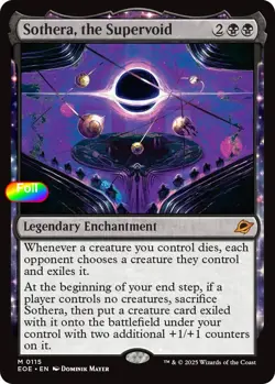 Foil Sothera, the Supervoid - 115 - NM - Edge of Eternities - Image 1