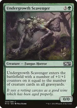 Undergrowth Scavenger Foil Common Magic 2015 (M15) 204 NM MTG TCG - Image 1