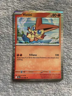 Pokemon Card - Victini (12/86 - Black Bolt) - Image 1