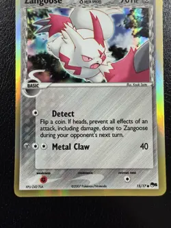 Zangoose (Delta Species) 15/17 POP Series 5 Holo Pokemon TCG LP - Image 3