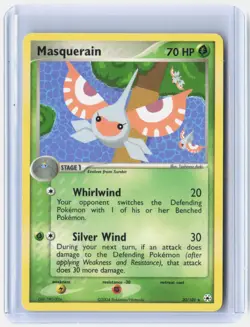 Masquerain 20/101 Rare Hidden Legends Pokemon Near Mint - Image 1