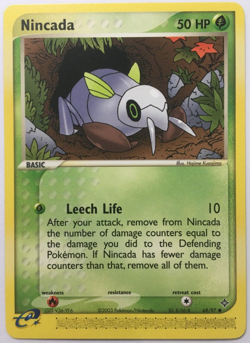 POKEMON NINCADA 68/97 EX DRAGON COMMON NEAR MINT - Image 1