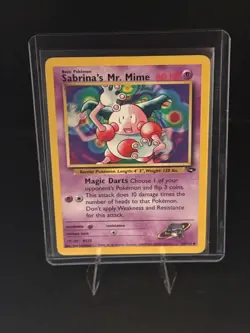 Sabrina's Mr. Mime 59/132 Gym Challenge Uncommon Pokemon Near Mint - Image 1