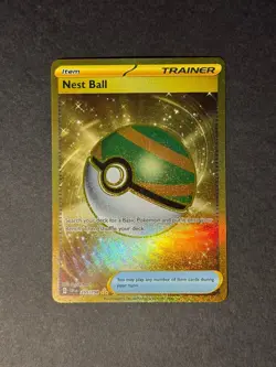 Nest Ball - 255/198 - Scarlet & Violet - Secret Rare - NM Pokemon TCG - Image 1
