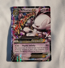 Pokemon Company M Mewtwo EX 64/162 Breakthrough Holo Ultra Rare 210 HP ENG - Image 1