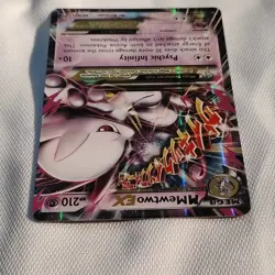 Pokemon Company M Mewtwo EX 64/162 Breakthrough Holo Ultra Rare 210 HP ENG - Image 3