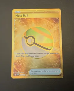 Nest Ball (Full Art) - 255/198 SV01 Scarlet & Violet Base Set Hyper Rare Holo - Image 1