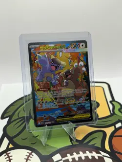 Pokemon 2025 Me01 Mega Evolution Mega Kangaskhan EX 182/132 Illus Rare Holo NM - Image 1