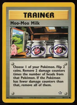 Moo-Moo Milk 101/111 Common Neo Genesis Pokemon Lightly Played - Image 1