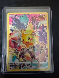 Pokemon Pikachu (Secret) 160/159 Crown Zenith Holo NM #2 - Image 1