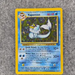 Vaporeon 12/64 Jungle - Holo Rare Unlimited 1999 WOTC - Image 1