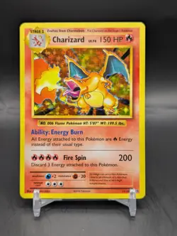 TCG POKEMON CHARIZARD HOLO XY EVOLUTIONS 11/108 - Image 1