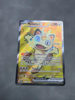 Meowth EX Full Art Holo Ultra Rare Me03 107/088 Pokemon TCG Near Mint - NM/M - Image 1
