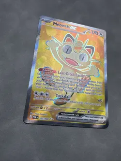 Meowth EX Full Art Holo Ultra Rare Me03 107/088 Pokemon TCG Near Mint - NM/M - Image 3