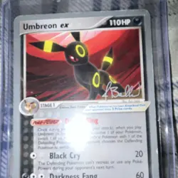 Pokemon Umbreon ex EX 112/115 World Championship Decks 2006 Holo UR 110HP - Image 1