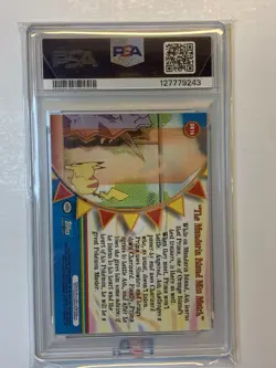 2000 Topps Pokemon TV #OR16 Mandarin Island Miss Match PSA 9 MINT - Image 2