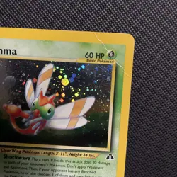 Pokemon TCG Yanma unlimited Holo Rare Neo Discovery 17/75 MP-HP - Image 3