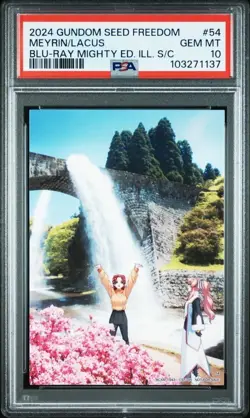 [PSA10] ya14 Psa10 No.54 47 Prefecture Local Visual Illustration Card Mobile Sui - Image 1