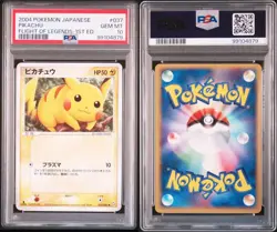 [PSA10] mc12 Psa10 Pikachu Legendary Flying 037/082 Pokemon Card - Image 5
