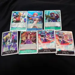 [SC] mc95 One Piece Card Rebecca Mihawk Drake Hawkins And Others - Image 1