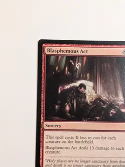 MTG - 1x Blasphemous Act - Commander Legends - NM - Rare Red Magic The Gathering - Image 3
