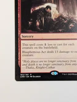 MTG - 1x Blasphemous Act - Commander Legends - NM - Rare Red Magic The Gathering - Image 5