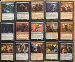 MTG EDH Used Pre Constructed Deck Black Red Blue PirateAdmiral Brass Unsinkable - Image 2
