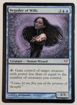 MTG - 1x Beguiler of Wills - Dark Ascension -LP - Mythic - Magic The Gathering - Image 1