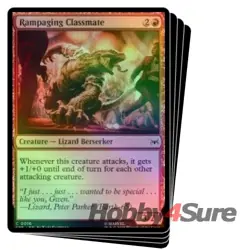 Foil Presale Rampaging Classmate X4 M/NM Magic MTG Marvel's Spider-man Eternal - Image 1