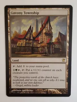 Moderately Played - MTG Gavony Township - Innistrad - Image 1