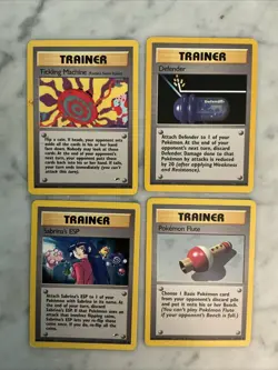Pokemon Card Lot 1999 WOTC 30 Different Trainer Cards All NM Many Rare. - Image 3