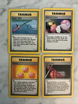 Pokemon Card Lot 1999 WOTC 30 Different Trainer Cards All NM Many Rare. - Image 5