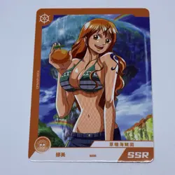 Nami - One Piece Trading Card SSR 004 OP MAR1A Anime Cool Art Tc12 - Image 1