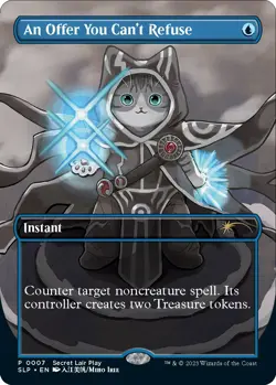 An Offer You Can't Refuse Secret Lair Showdown NM - Image 1
