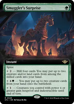 Smuggler's Surprise (Extended Art) - 345 - NM - Outlaws of Thunder Junction - Image 1
