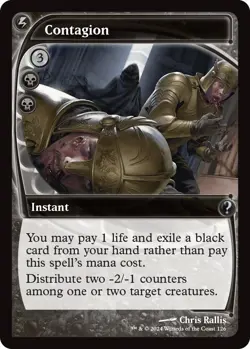 Contagion (Future Sight) MB2 126 MTG Mystery Booster 2 Uncommon Normal EN NM - Image 1