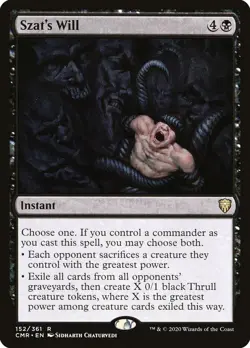 Szat's Will Commander Legends HP - Image 1
