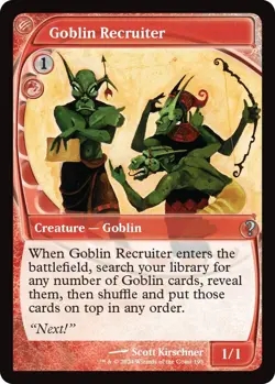 Goblin Recruiter (Future Sight) - 193 - NM - Mystery Booster 2 - Image 1