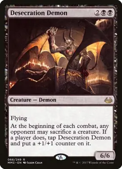 Desecration Demon Modern Masters 2017 MP - Image 1
